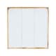 preview thumbnail 16 of 15, Blue Metal Scroll Home Wall Decor with Embossed Details