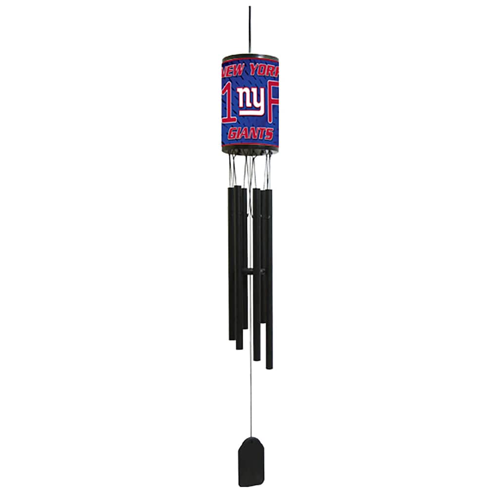 NFL Wind Chime, #1 Fan with Team Logo, New York Giants