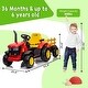 preview thumbnail 6 of 33, Kids Ride on Tractor with Remote Control, 12V Battery Powered Electric Tractor