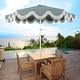 preview thumbnail 32 of 157, 9ft Tassel Patio Umbrella Auto-Tilt, Crank , by JONATHAN Y