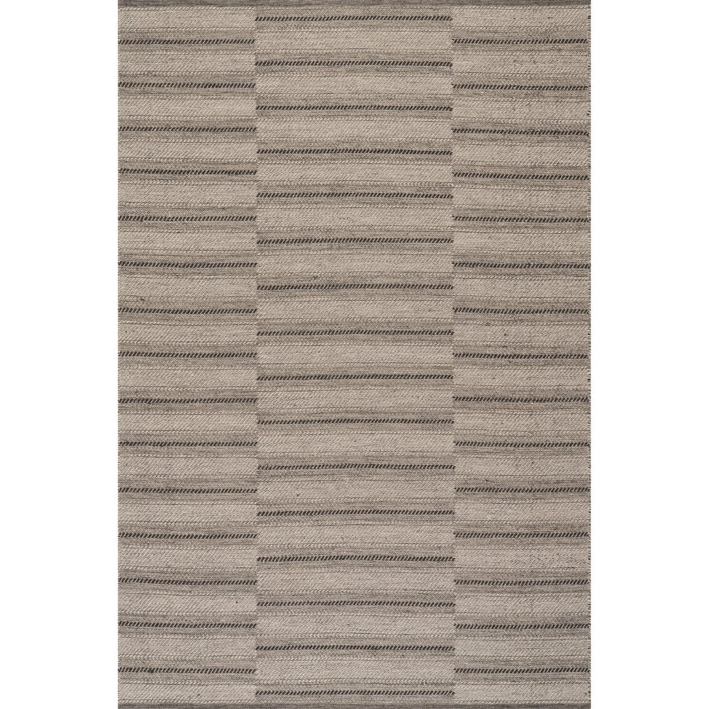 Nate Berkus Mateo Striped Wool Cozy Area Rug