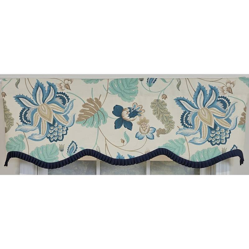 RLF Home Samanta Ruffled Provance Valance