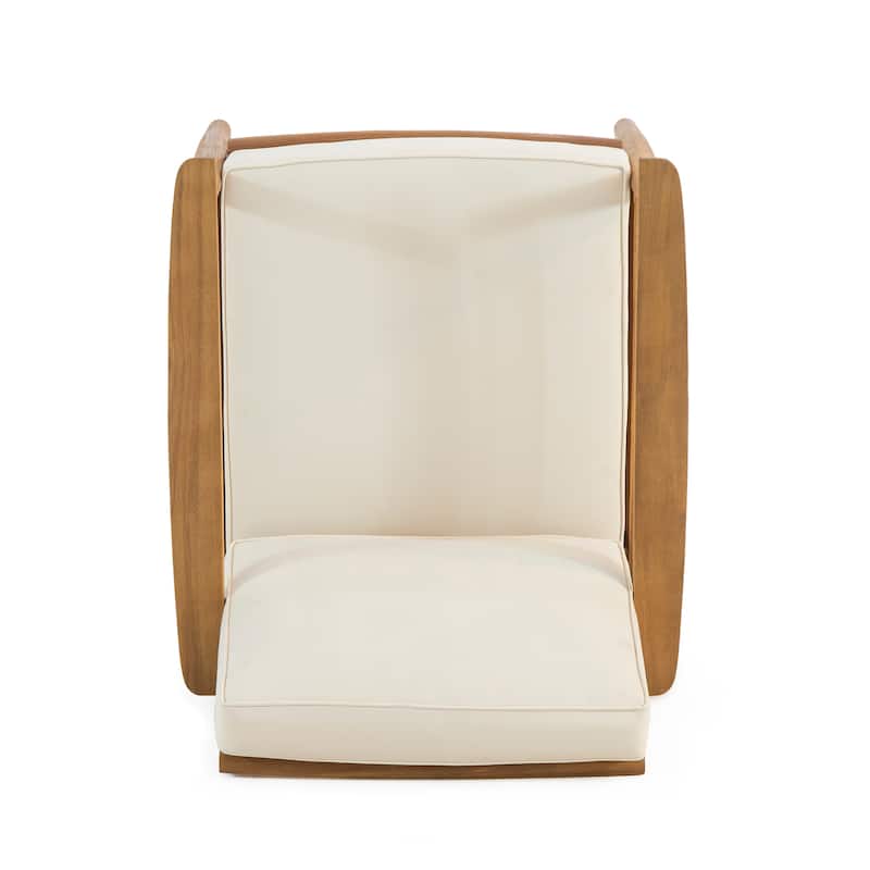 Willowbrook Wood Club Chair (Set of 2) by Christopher Knight Home