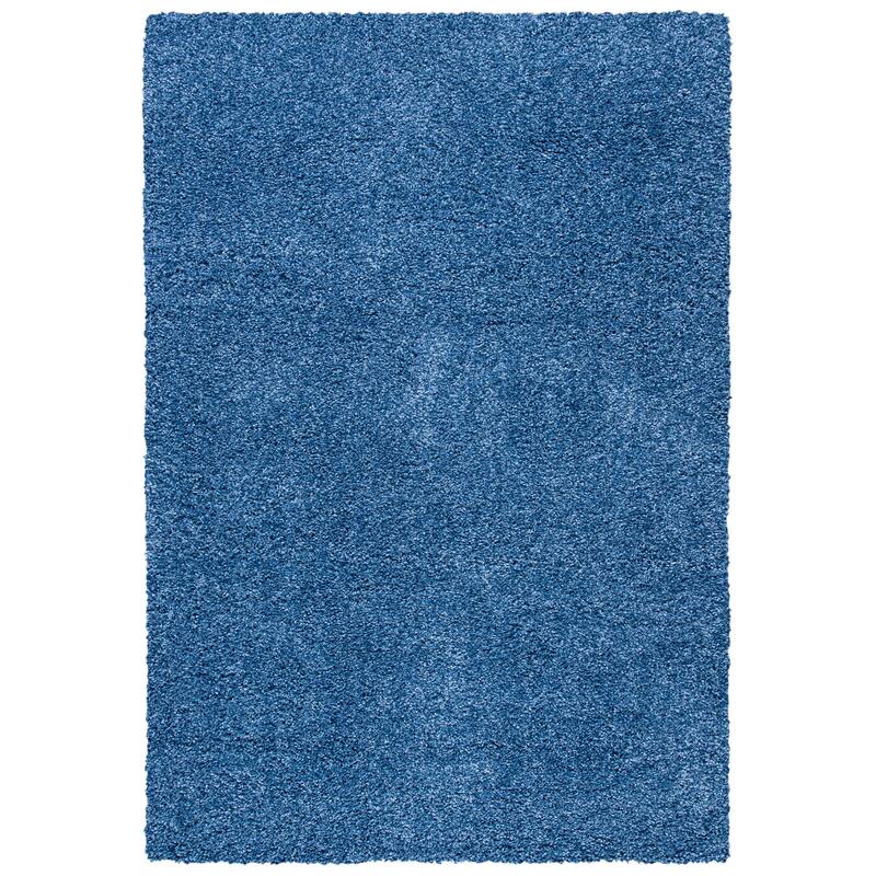 SAFAVIEH Evolution Shag Gwenaele Solid 1.8-inch Thick Rug