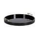 preview thumbnail 25 of 89, Kate and Laurel Lipton Round Decorative Tray with Metal Handles 22" Diameter - Black/Gold