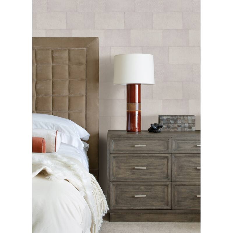 Advantage Lyell White Stone Wallpaper