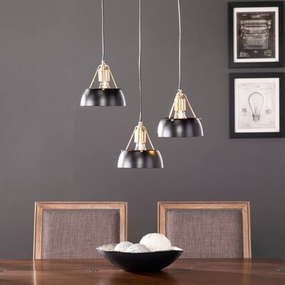 Contemporary 3-Light Cluster Pendant