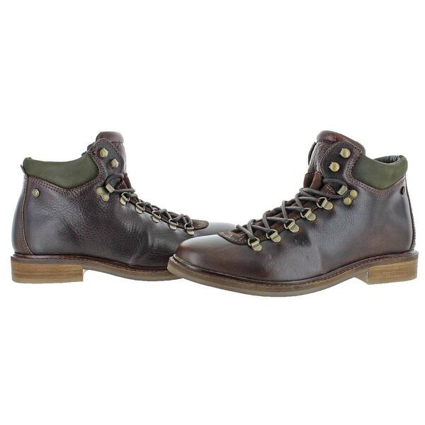 Shop Pajar Men S Joss Leather Mid Top Waterproof Cold Weather Winter Boots Overstock 25448730