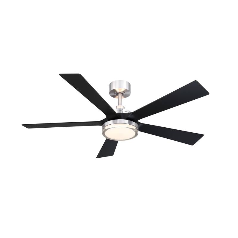 TorchAire 52 inch Indoor/Outdoor Ceiling Fan with LED CCT Select Light Kit