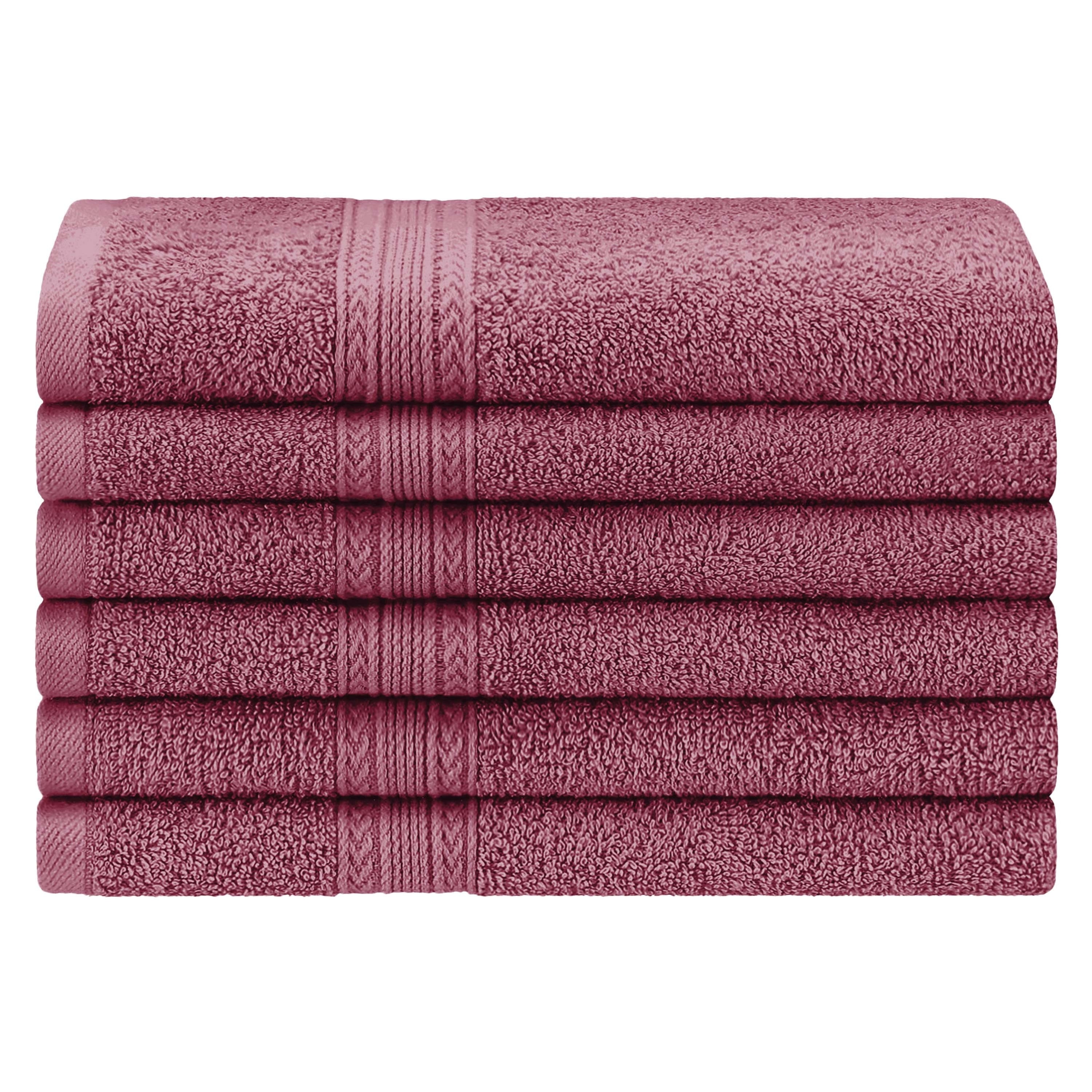 Superior Eco Friendly Cotton Soft and Absorbent Hand Towel - Set of 6 -  Overstock - 11165120