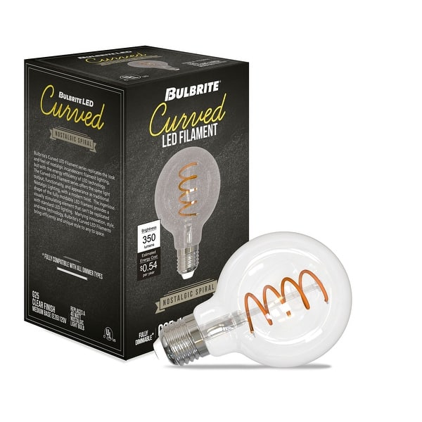 Bulbrite 25-Watt Equivalent ST18 Antique Dimmable Curved Nostalgic Edison LED Light Bulb Amber (2-Pack) Bulbrite 25-Watt Equivalent ST18 Antique Dimmable Curved Nostalgic Edison LED Light Bulb Amber (2-Pack)