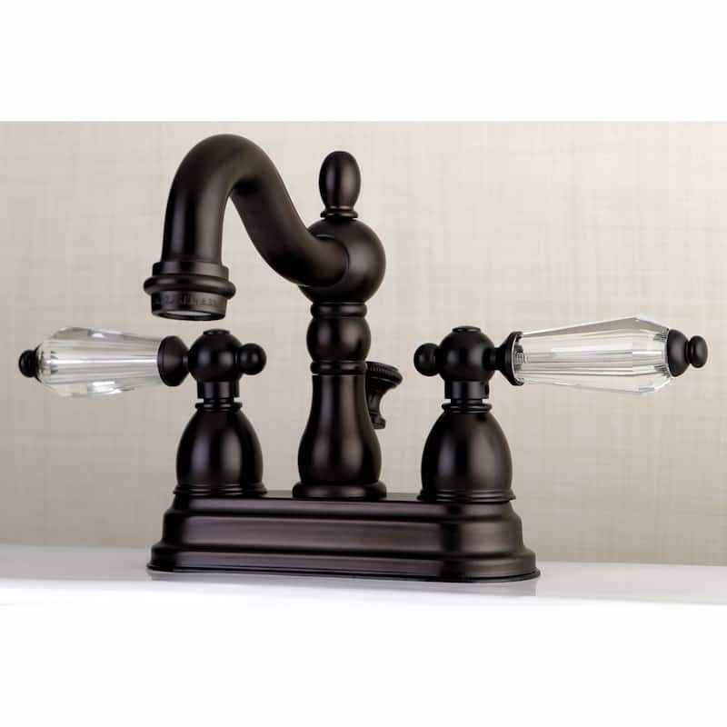 Kingston Brass Wilshire Centerset Bathroom Faucet - Includes Metal