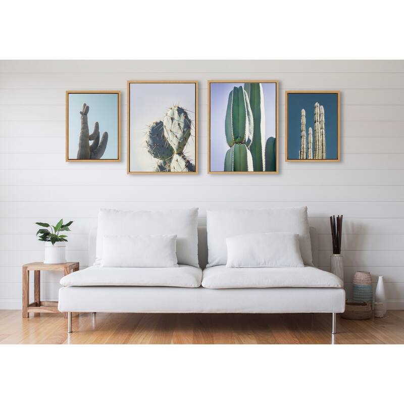 Kate and Laurel Sylvie Arizona Framed Canvas Art Set by Stephanie Klatt