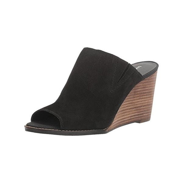 lucky brand leather mules