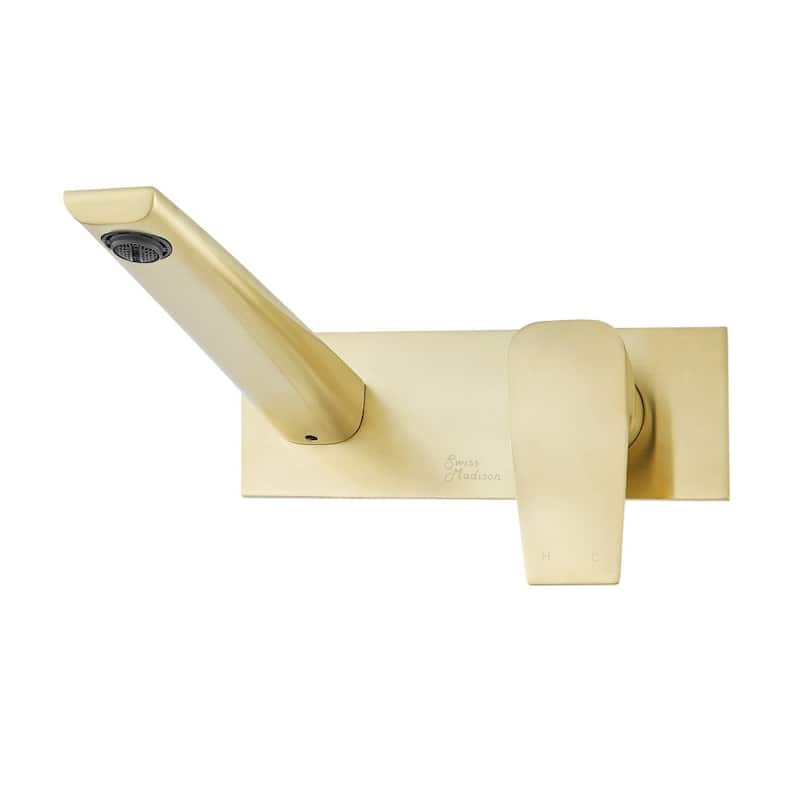 Monaco Single-Handle Wall-Mount Bathroom Faucet