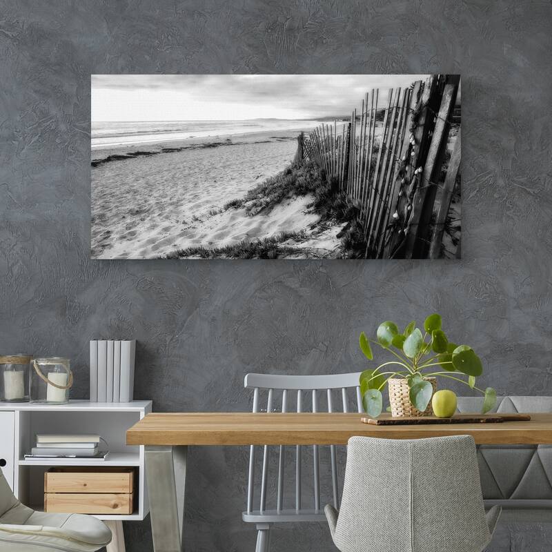 Fence with Ornaments by Sossi Madzounian Canvas Art Print