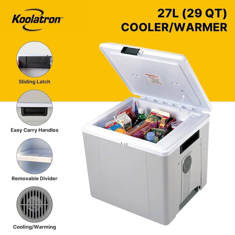 Koolatron Thermoelectric Iceless 12V Cooler/Warmer 29 qt (27L)