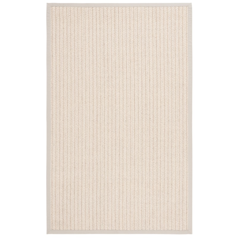 SAFAVIEH Palm Beach Heivi Contemporary Wool Rug - 5' x 8' - Ivory