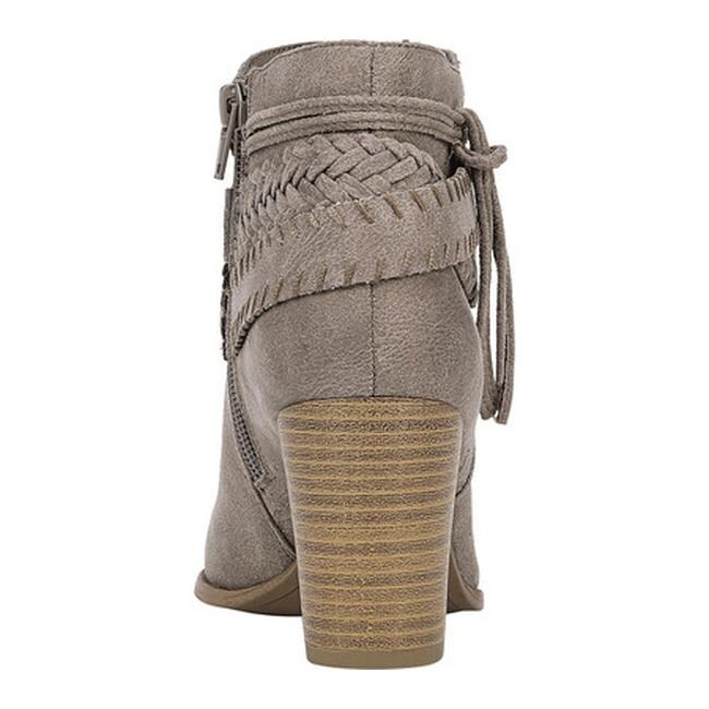 fergalicious capital braided strap ankle boot