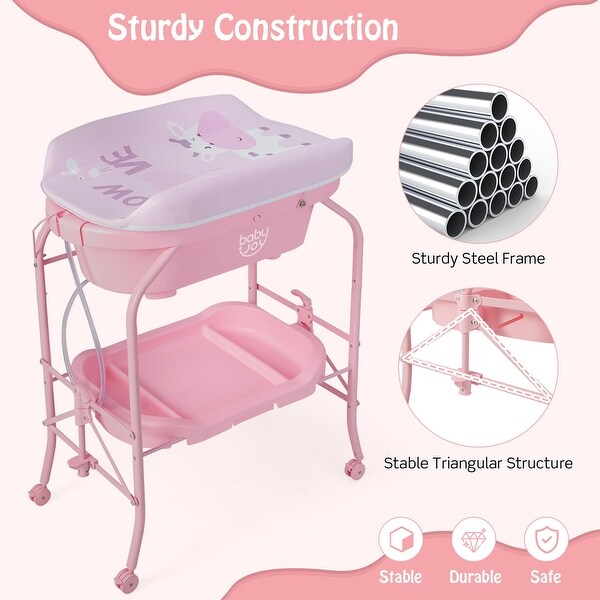 Changing table baby bath combo cheap