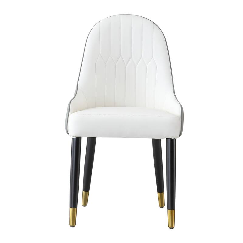Modern Faux Leather Dining Chair Set of 2