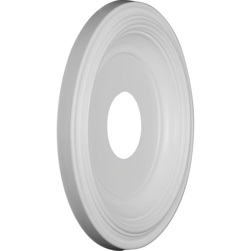 3 1/2" Inside Diameter - Traditional Thermoformed PVC Ceiling Medallion