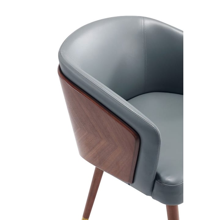 Manhattan Comfort Modern Reeva Leatherette Upholstered Dining Chair