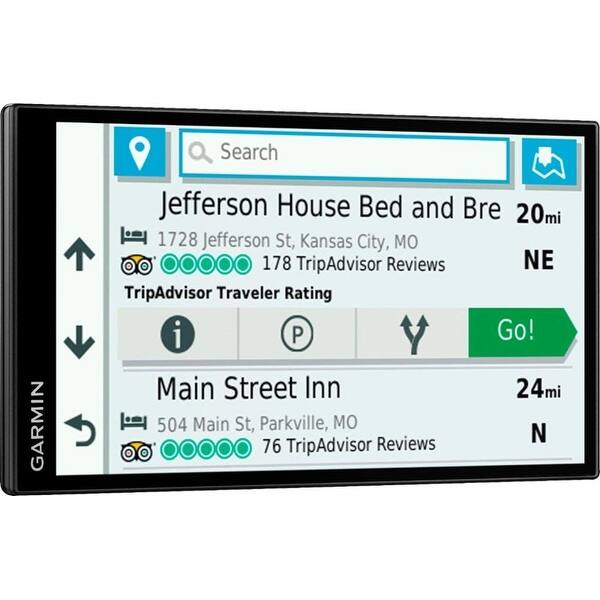 Shop Garmin Drivesmart 65 Traffic 6 95 Display Gps Navigator With Carrying Case Dashcam More Overstock 27388555