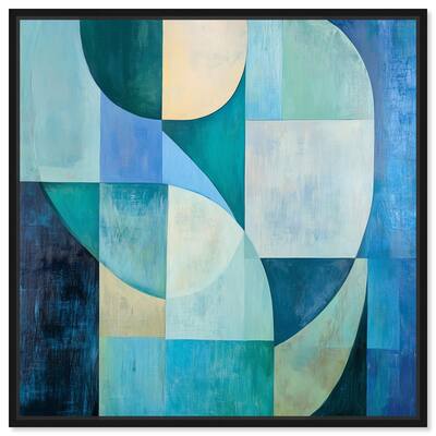 Color Blocks I Canvas by Art Remedy