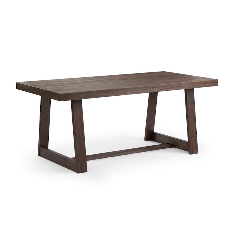 Plank and Beam Classic Solid Wood Dining Table - 72"