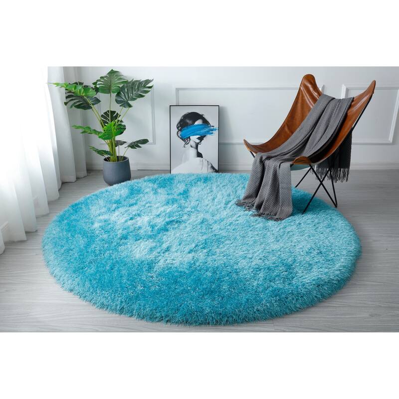 Manhattan Polyester Shag Area Rug