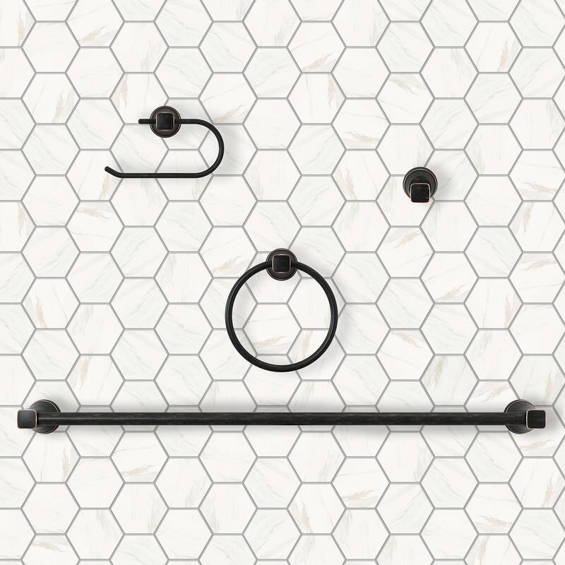 American Standard 7617.190 Glenmere 6-1/2" Wall Mounted Towel Ring