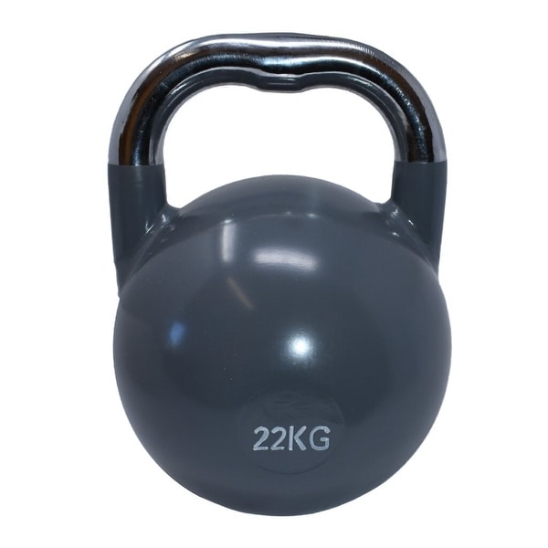 ALEKO Premium Coated Steel Kettlebell 49 lbs 22 kg Bed Bath