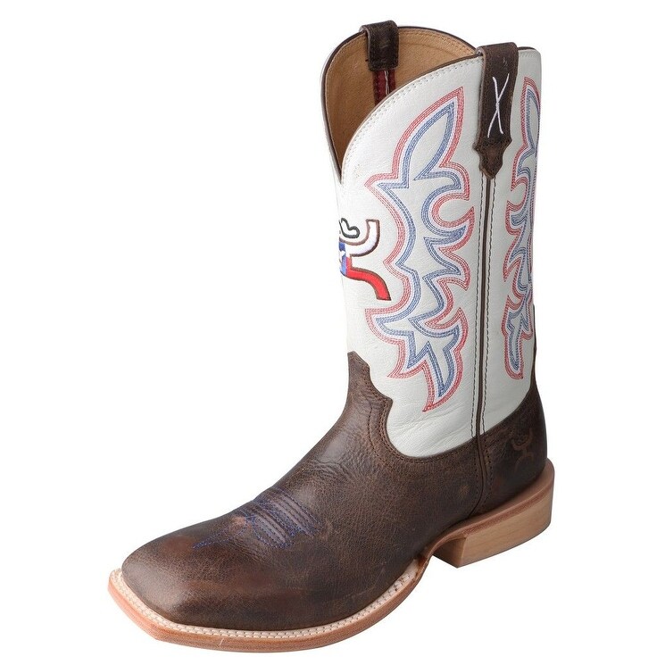 mens square toe cowboy boots under $100