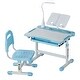 preview thumbnail 24 of 23, Kids Chair and Desk Set Table with Adjustable Height and Steel Frame Suitable for Any Room - 27.56 x 20.08 x (20.87 - 27.95) in