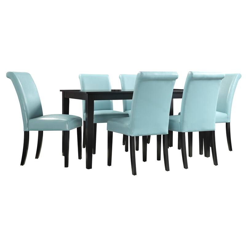 Wilmington 60" Black Finish Dining Set by iNSPIRE Q Classic