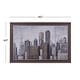 preview thumbnail 6 of 15, Grey Metal Contemporary Framed Wall Art Architecture 40 x 59 x 2