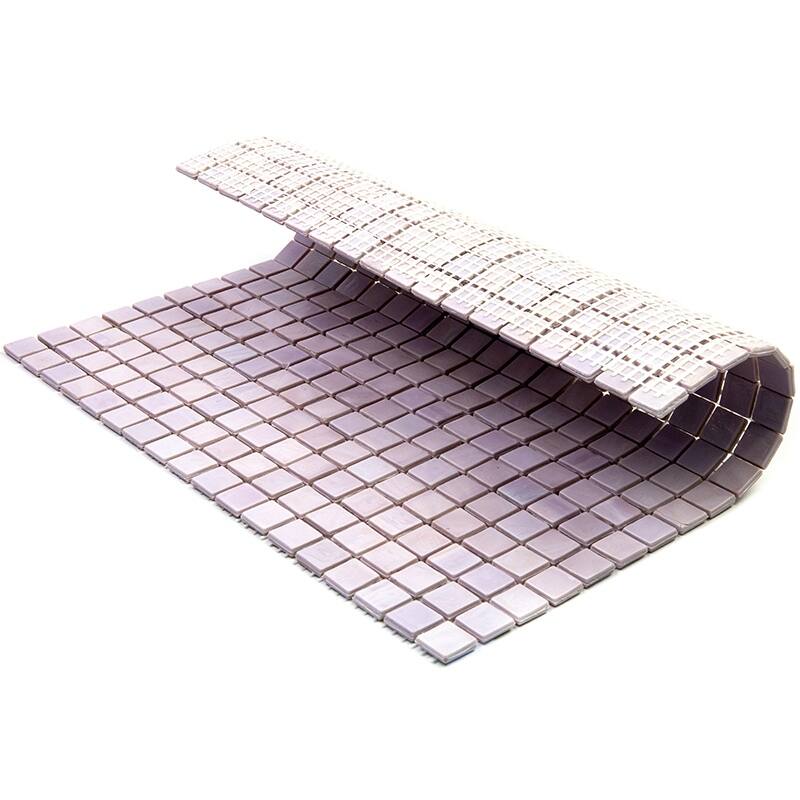 Apollo tile 12" x 12" Skosh Glossy Lavander Glass Tile (18.69 sq ft/case) - 20 Pack