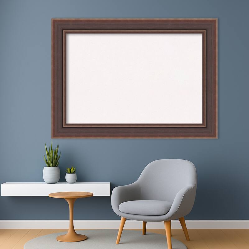 Moab Brown Bronze Framed Cork Board - Bulletin Board, Organization Board, Pin Board