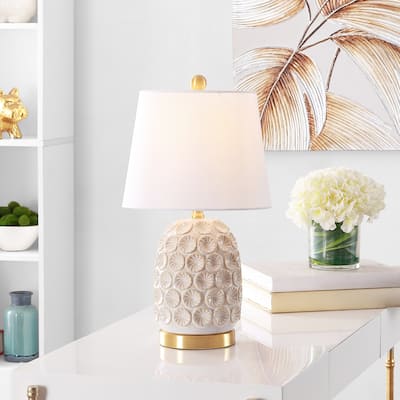 SAFAVIEH Lighting Lamson 21-inch LED Table Lamp - 11.5" W x 11.5" L x 21" H