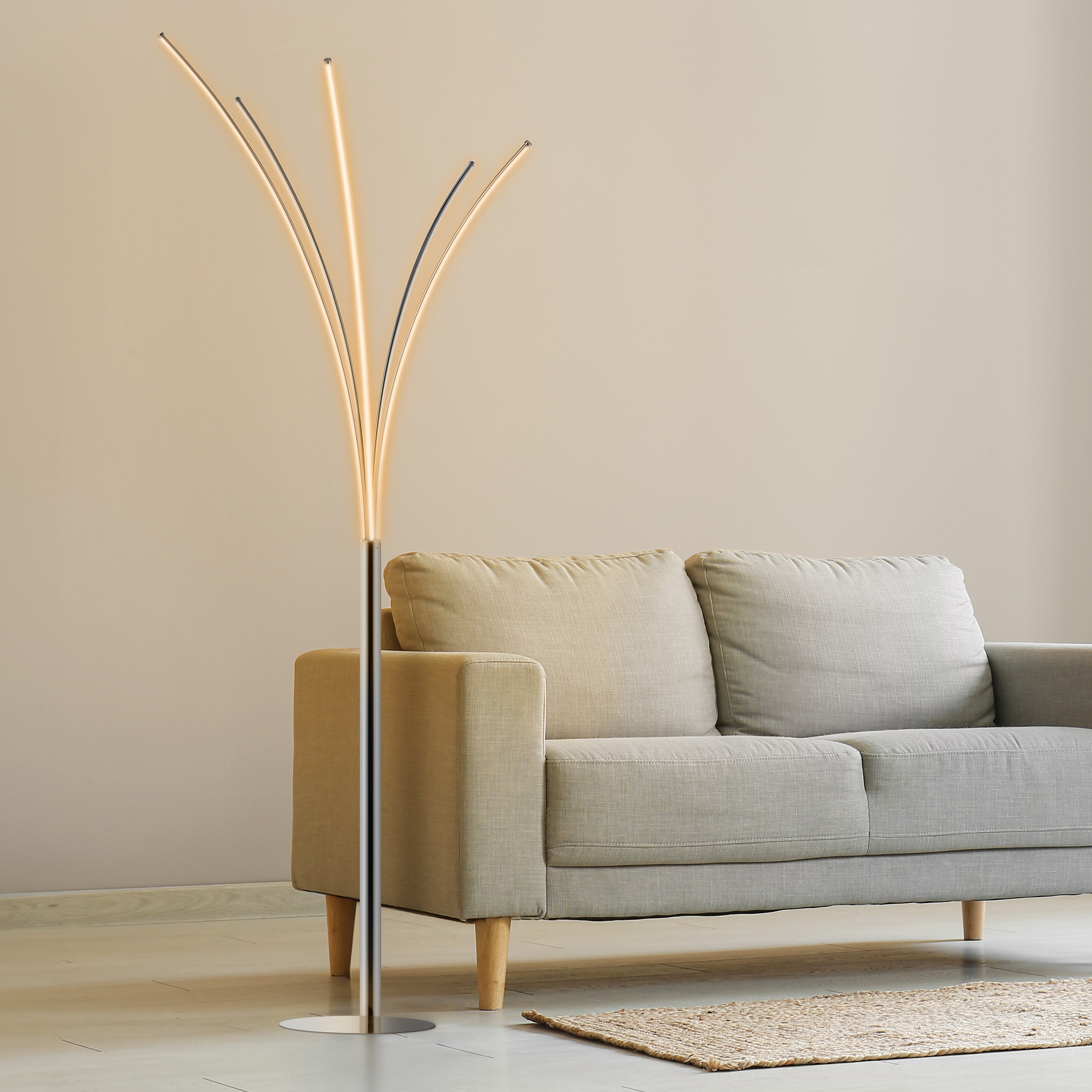 Chrome tree floor lamp cheap