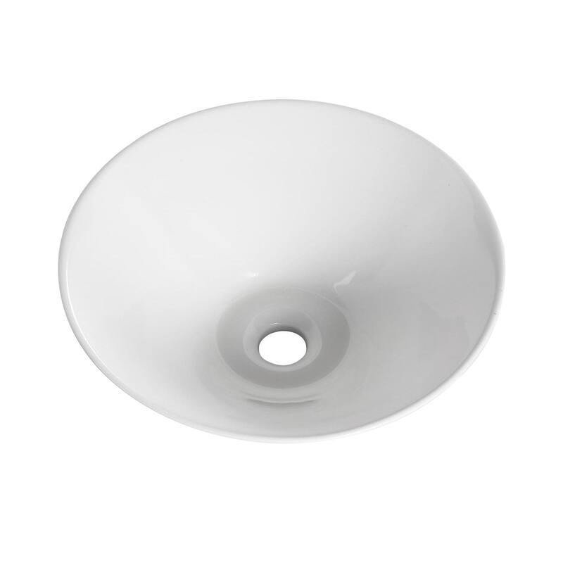 Topcraft Ceramic Countertop Art Basin Bathroom Sinks - 16"
