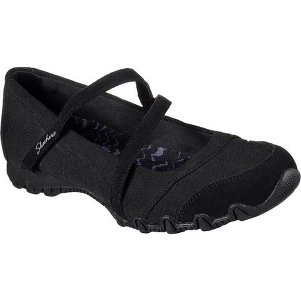 skechers women's bikers mary jane flat