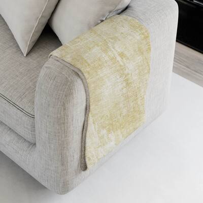 Premium Machine Washable Abstract Modern Sherpa Throw Blanket