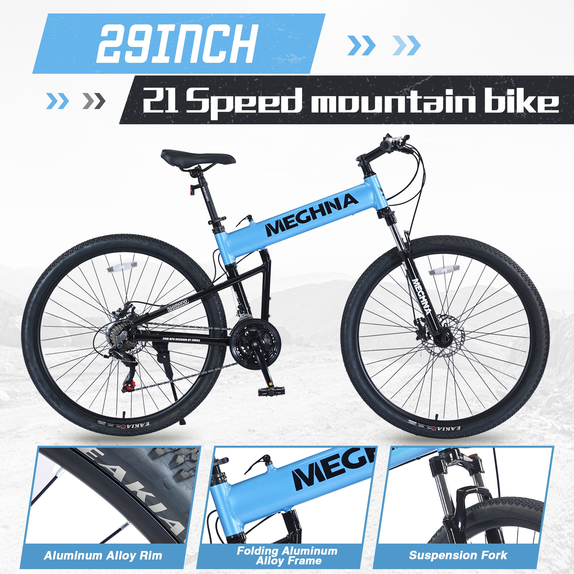 29 inch folding mountain bike outlet