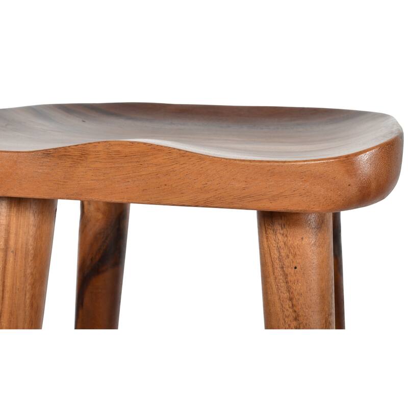 Suar Contoured Bar Stool