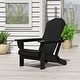 preview thumbnail 2 of 101, POLYTRENDS Laguna All Weather Poly Outdoor Adirondack Chair - Foldable