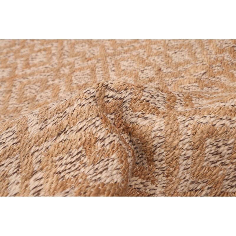 ECARPETGALLERY Flat-Weave Palas Denizli Tan Kilim - 5'3 x 7'4