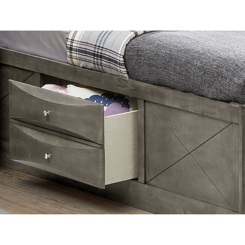 Glory Furniture Marilla Panel Storage Bed