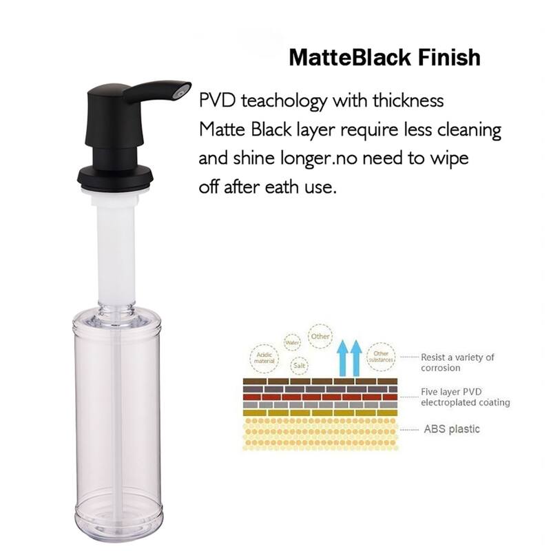 DORNBERG I803 Soap Dispenser for Kitchen Sink